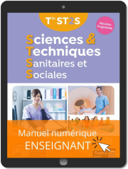 Sciences et Techniques Sanitaires et Sociales Tle ST2S (2020) - Manuel - Manuel numérique enseignant