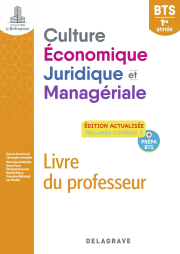 L'entreprise - Culture économique, juridique et managériale (CEJM) 1re année BTS (2022) - Pochette - Livre du professeur