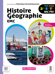 Histoire Géographie EMC 2de, 1re, Tle Bac Pro (2021) - Manuel élève